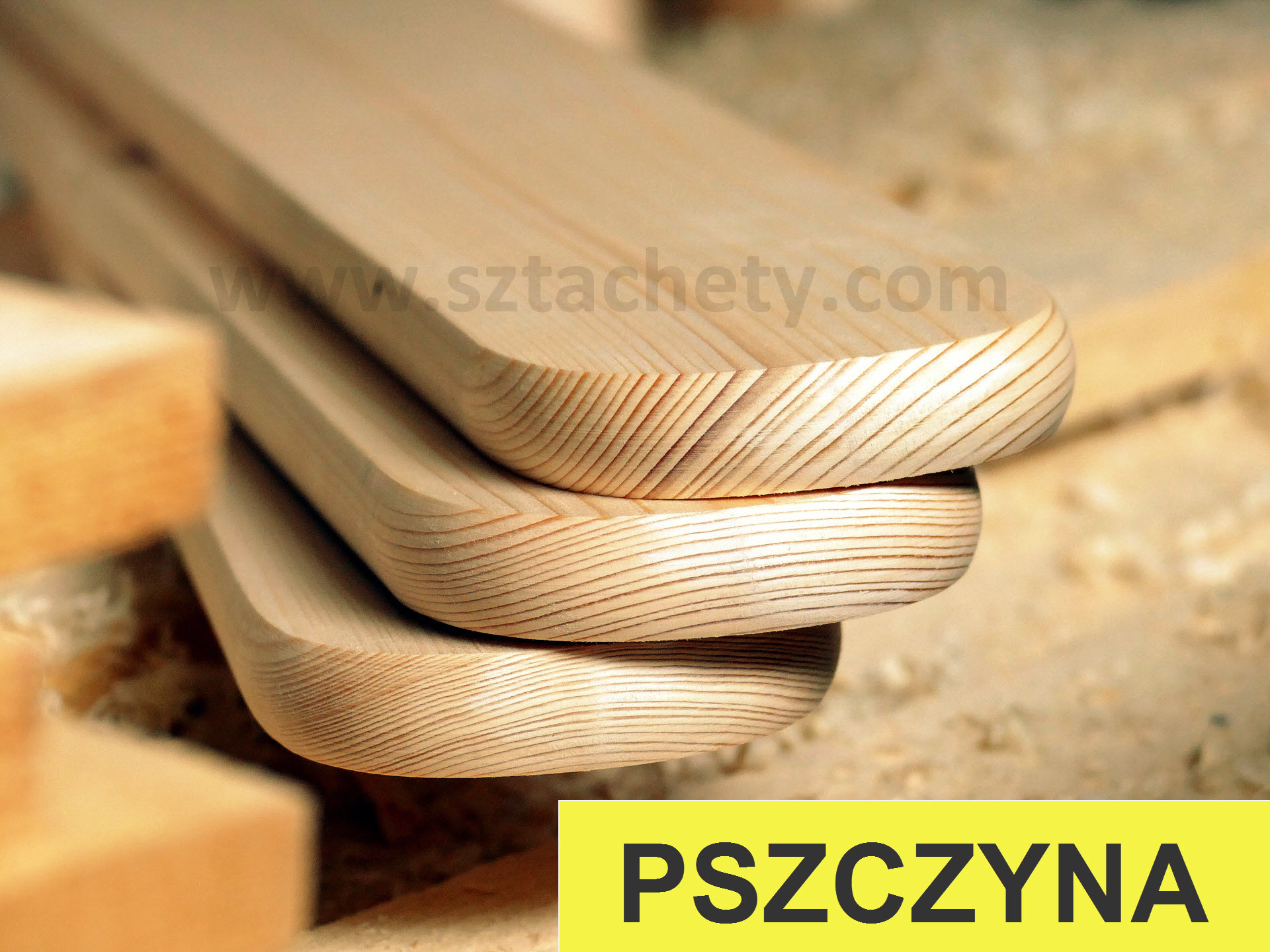 sztachety drewniane świerkowe Pszczyna — dostawa od producenta z Żywca