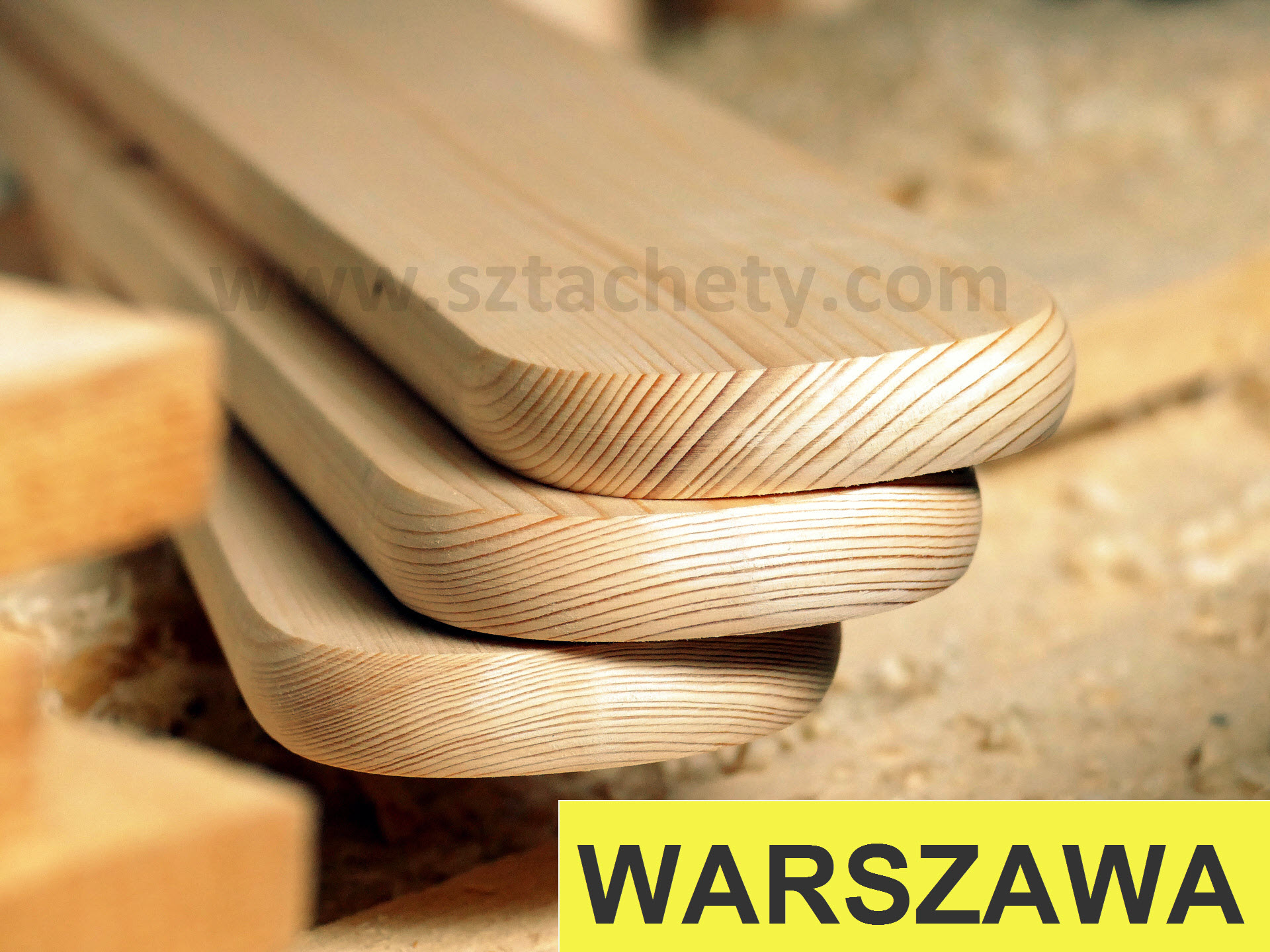 sztachety drewniane świerkowe Warszawa — dostawa od producenta z Żywca
