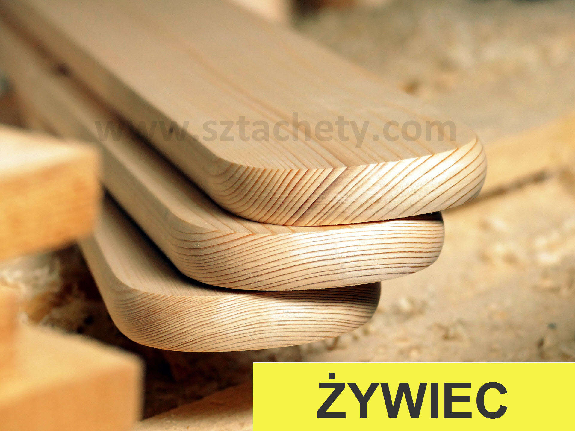 sztachety drewniane świerkowe Żywiec — dostawa od producenta z Żywca